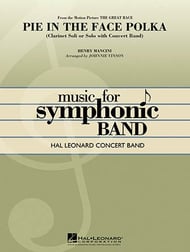 cover Pie in the Face Polka Concert Band sheet music cover